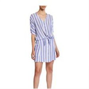 Rails Thea Top Willow Skirt Pacifica Stripe Linen Blend Set Women's Size S